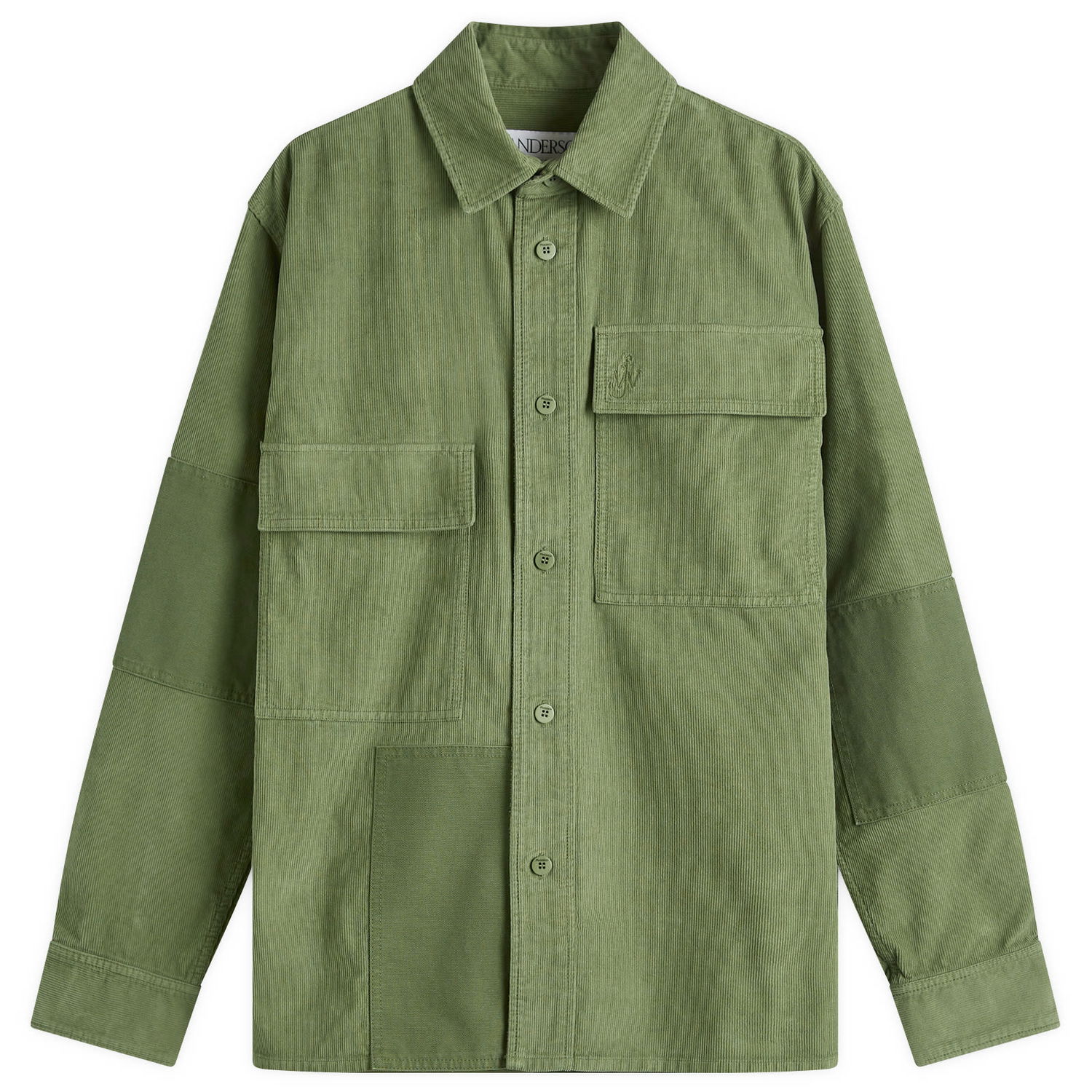 Bunda JW Anderson Patchwork Overshirt Zelené | SH0317-PG1578-591, 0