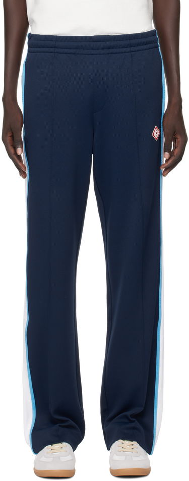 Tepláky Casablanca Casablanca Pique Track Pants Navy | MPF25-JTR-192-01, 0
