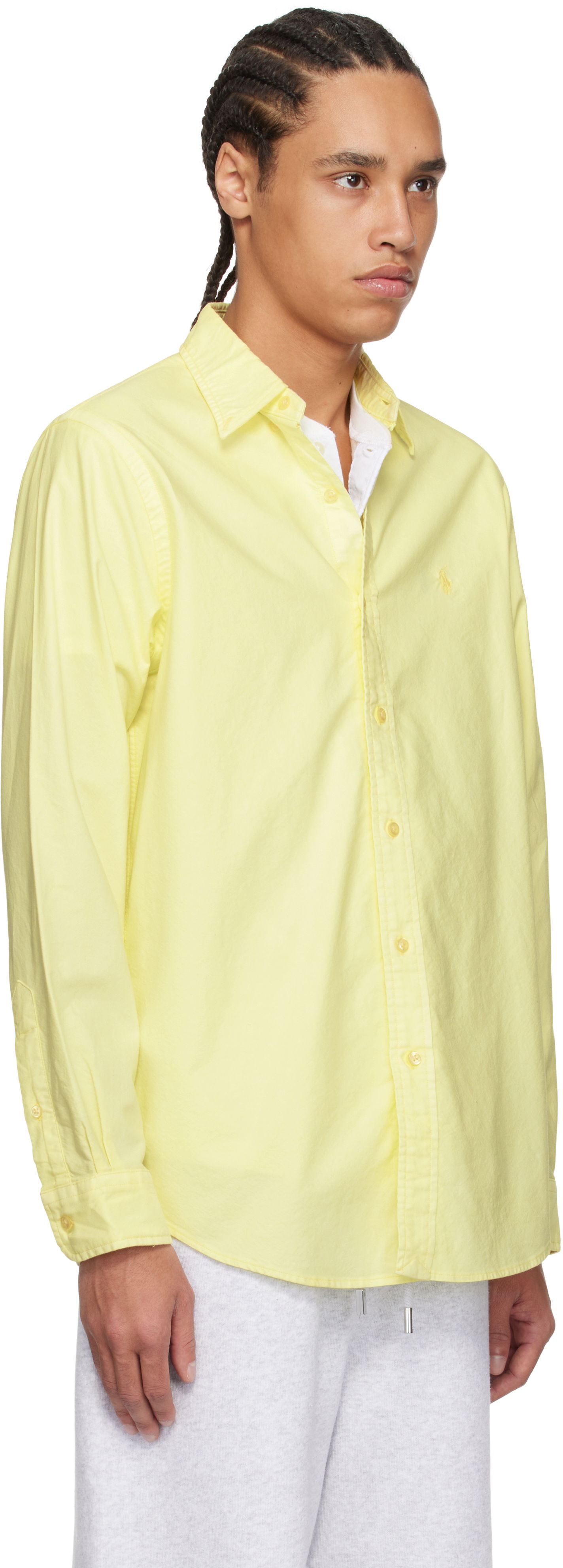 Košeľa Polo by Ralph Lauren Polo Ralph Lauren Classic Fit Mineral Dyed Oxford Shirt Žltá | 710965794006, 1
