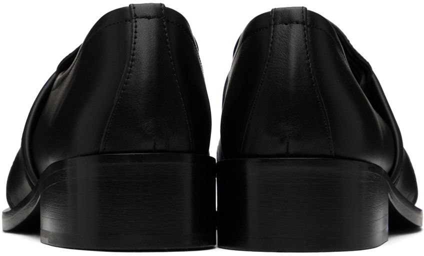 Tenisky a topánky BY FAR Leather Loafers With Strap Čierna | 23PFCYRLBLNAP, 1