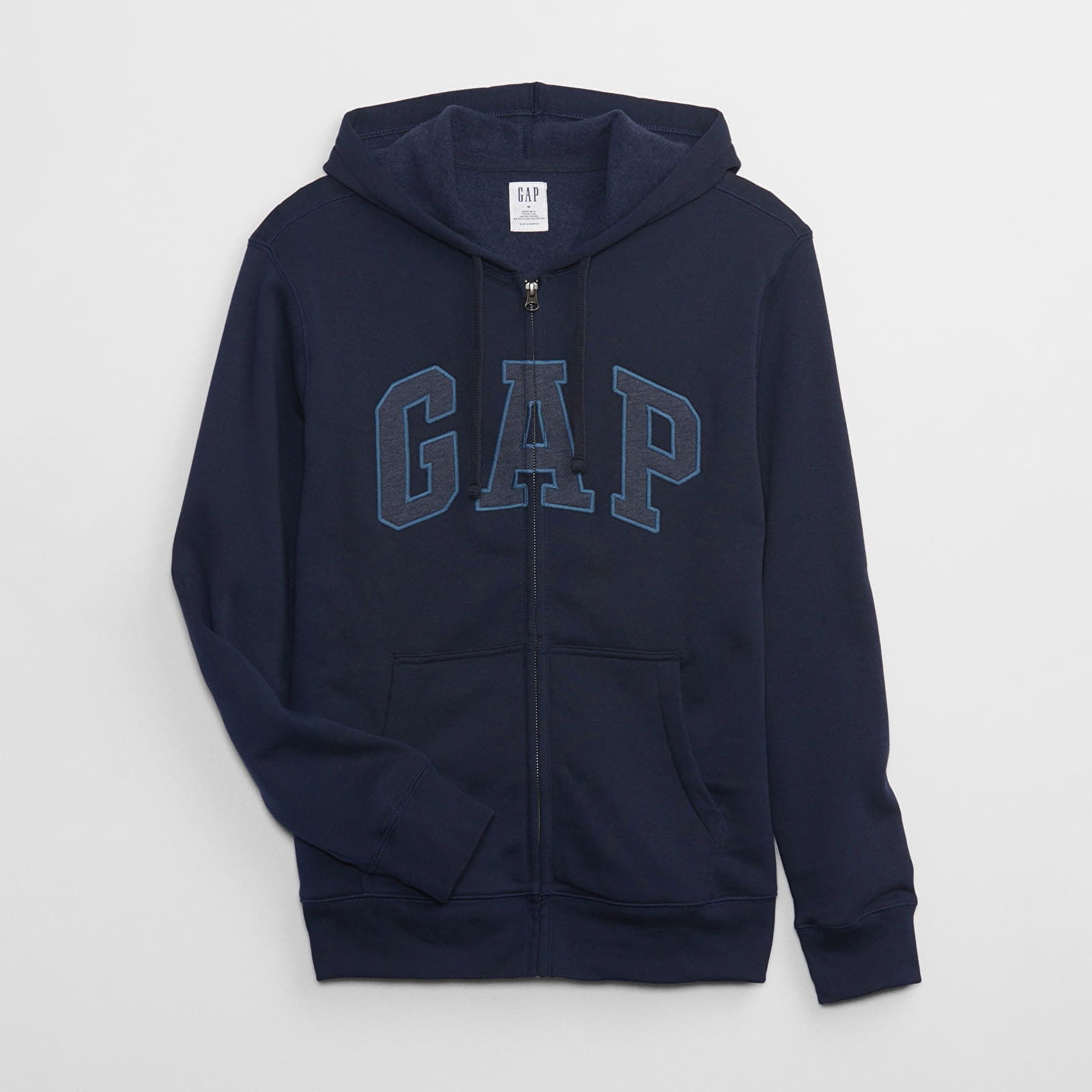 Logo Fullzip Hoodie Tapestry Navy