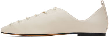 Tenisky a topánky Stella McCartney Terra Laced Ballerina Flats Béžová | 810411KP027, 2