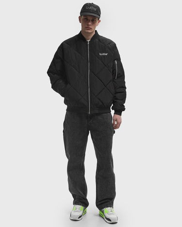 Bomber bunda Butter Goods Quilted Bomber Jacket Čierna | P23429, 2