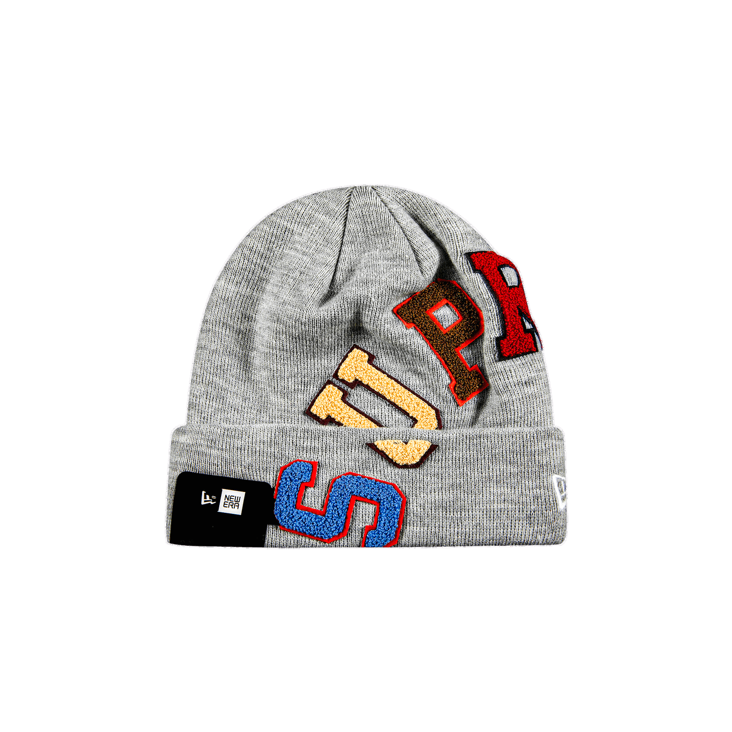 Kulicha Supreme New Era x Big Arc Beanie Šedá | FW20BN31 HEATHER GREY, 0