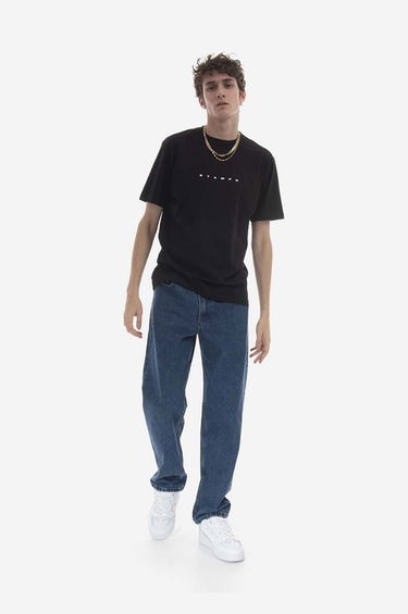 Tričko Stampd T-Shirt With Print Čierna | SLA.M3047TE, 1