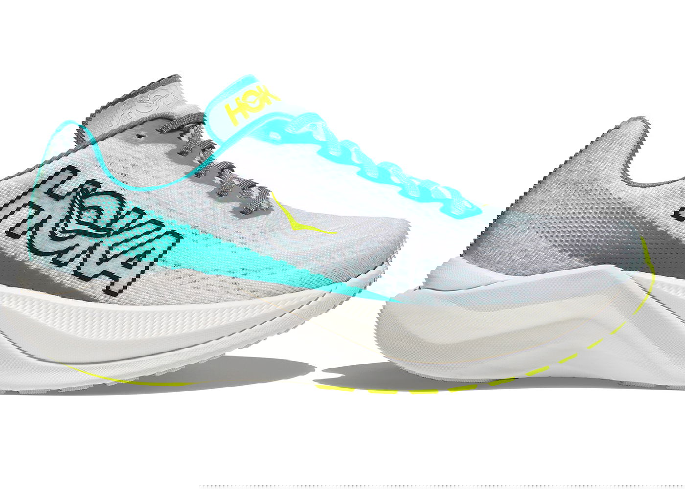 Tenisky a topánky Hoka One One Mach X White Blue Glass (Women's) Šedá | 1141451-WBGL, 0