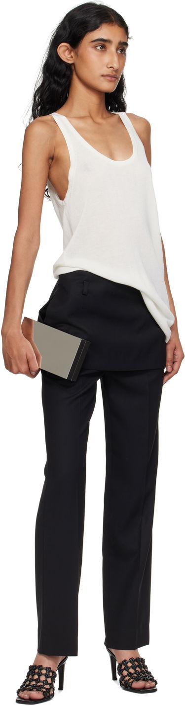 Nohavice TOTEME TOTEME Skirt Trousers Čierna | 253-WRB0284-FB0435, 3