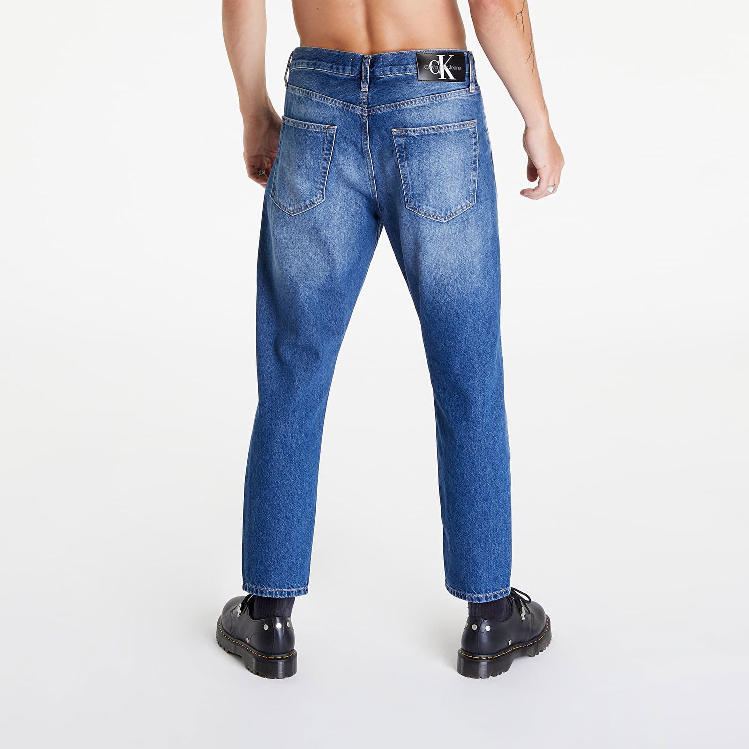 Džínsy CALVIN KLEIN Dad Jean Denim Modrá | J30J321432 1BJ, 1