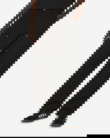 Nohavice Carhartt WIP Double Knee Pants Black Rinsed Čierna | I031501W 890232, 0