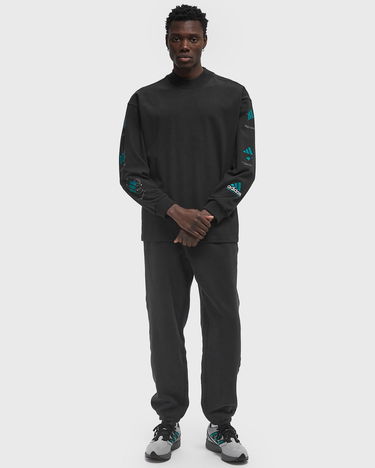 Mikina adidas Performance EQT Long Sleeve Graphic Tee Čierna | JN4849, 1