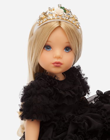 Flexstyle Dolce & Gabbana Doll with Multilayer Organza Dress Čierna | LCJA20G7VAYS9000, 1