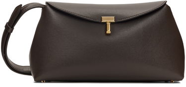 Kabelka TOTEME T-Lock Leather Clutch Hnedá | 244-WAL950-LE0025, 0