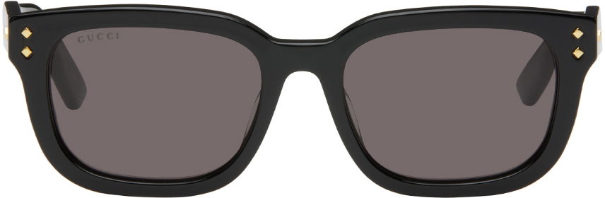 Slnečné okuliare Gucci Black Square Sunglasses Čierna | GG1605SK-001, 0