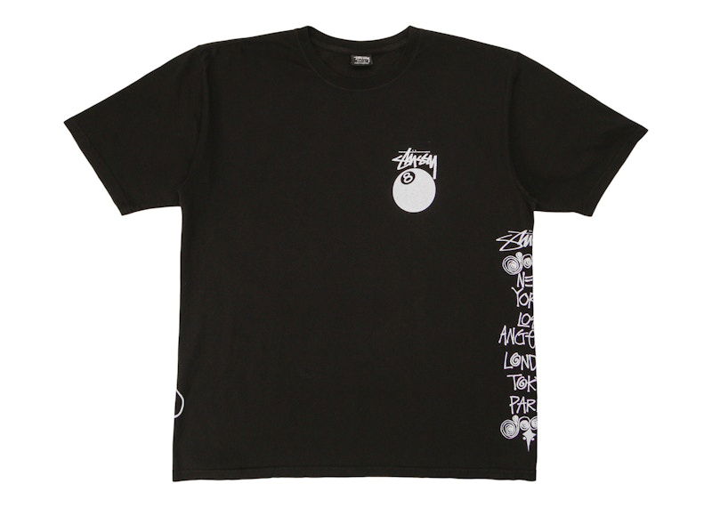 Tričko Stüssy Stussy Pigment Dyed Graphic T-Shirt Čierna | 1904915_BLAC, 0