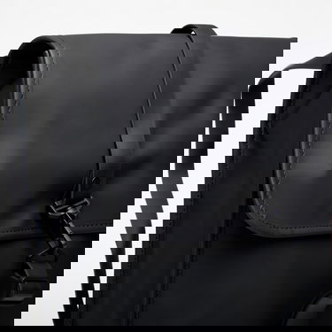 Batoh Rains Flap Top Hook Fastening Backpack Čierna | 13000 01 Black, 4