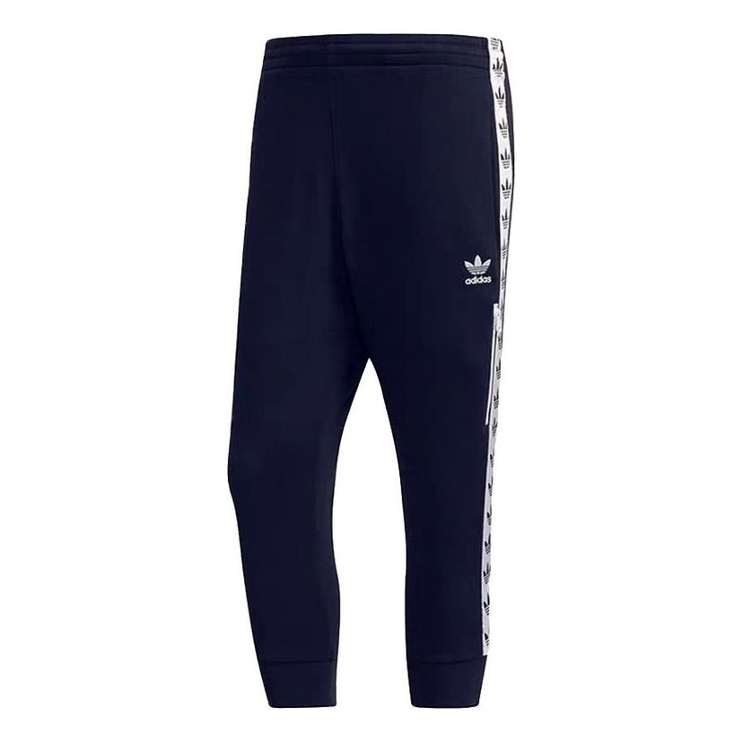 Tepláky adidas Originals adidas Originals Classic Logo Cropped Pants Navy | DX4229