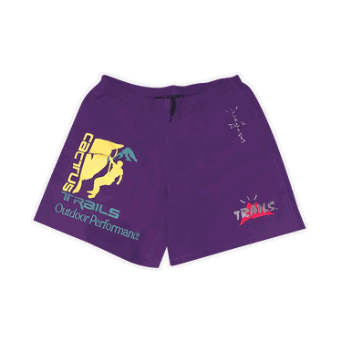 Šortky Cactus Jack by Travis Scott Climb Shorts Fialová | CJNT PS18 PURP, 0