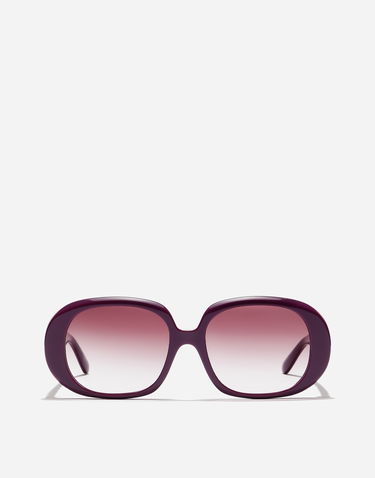 Slnečné okuliare Dolce & Gabbana Dolce & Gabbana Oval Gradient Sunglasses Fialová | VG4476VP48H9V000, 0