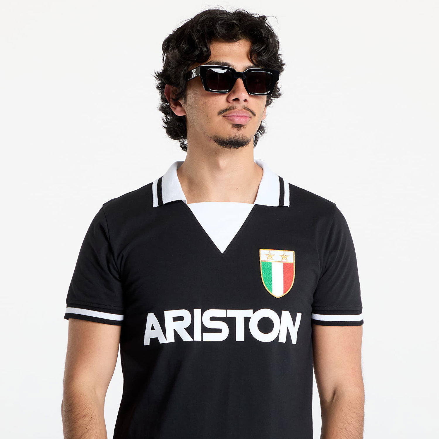 Dres COPA COPA Juventus 1986-87 Away Retro Football Shirt Čierna | 298-004, 1