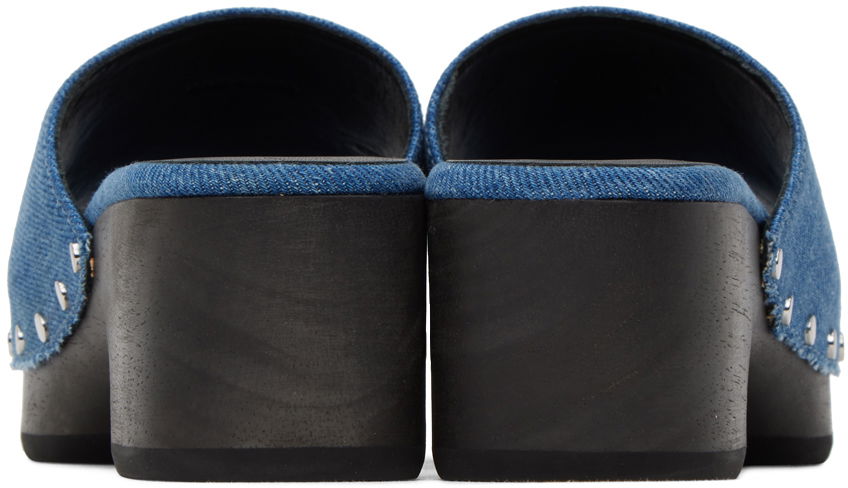 Oblečenie rag & bone rag & bone Mara Denim Clogs Modrá | WFF23PF015SA15, 1