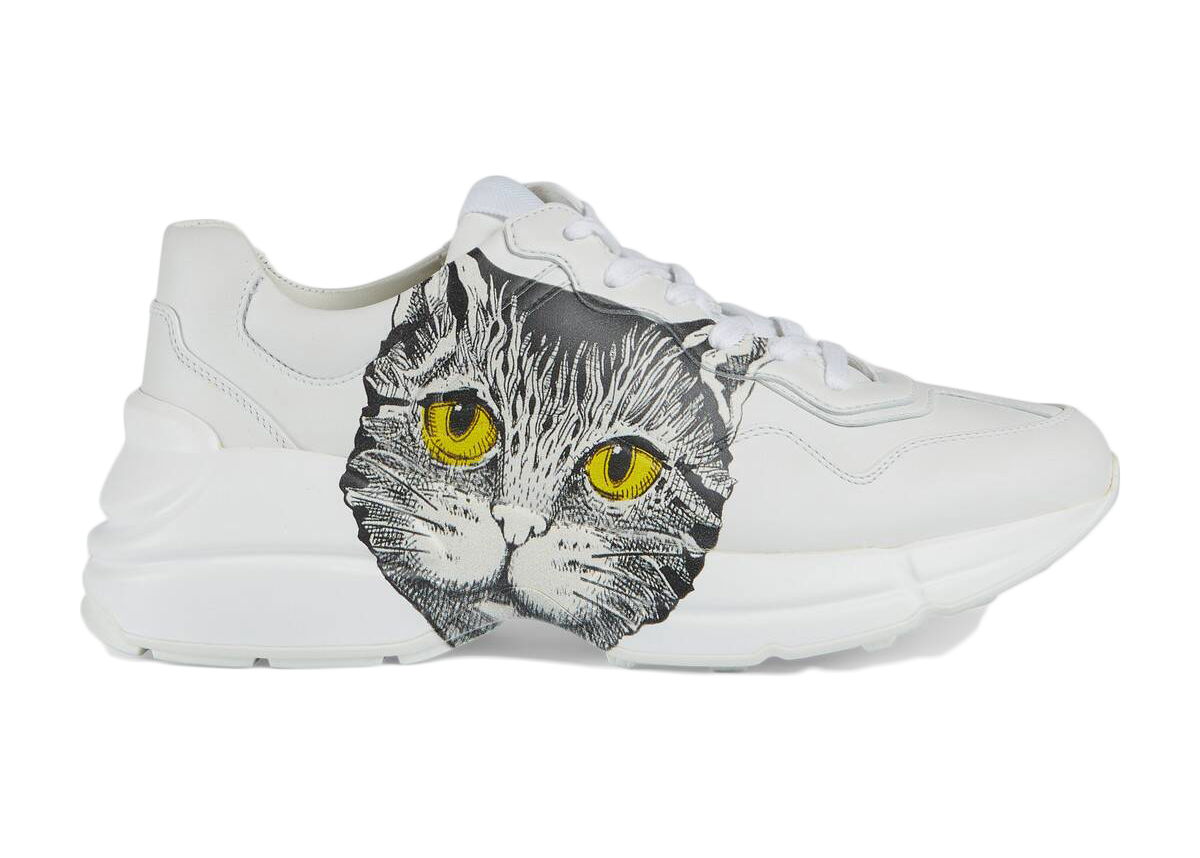 Tenisky a topánky Gucci Rhyton 'Mystic Cat White' (W) Biela | 583337 DRW00 9014, 0