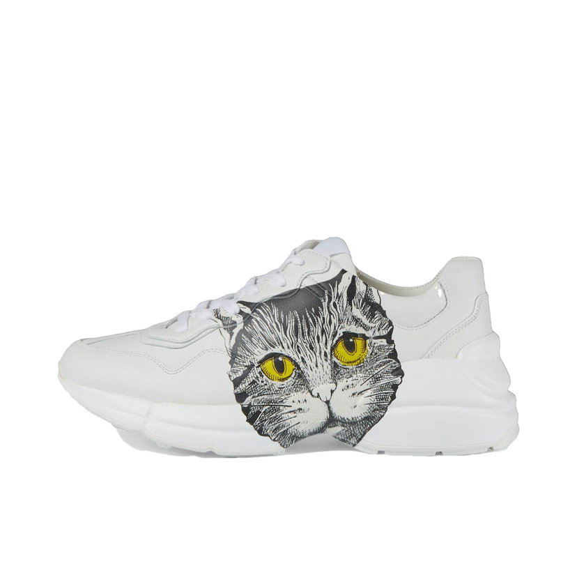 Tenisky a topánky Gucci Rhyton 'Mystic Cat White' (W) Biela | 583337 DRW00 9014