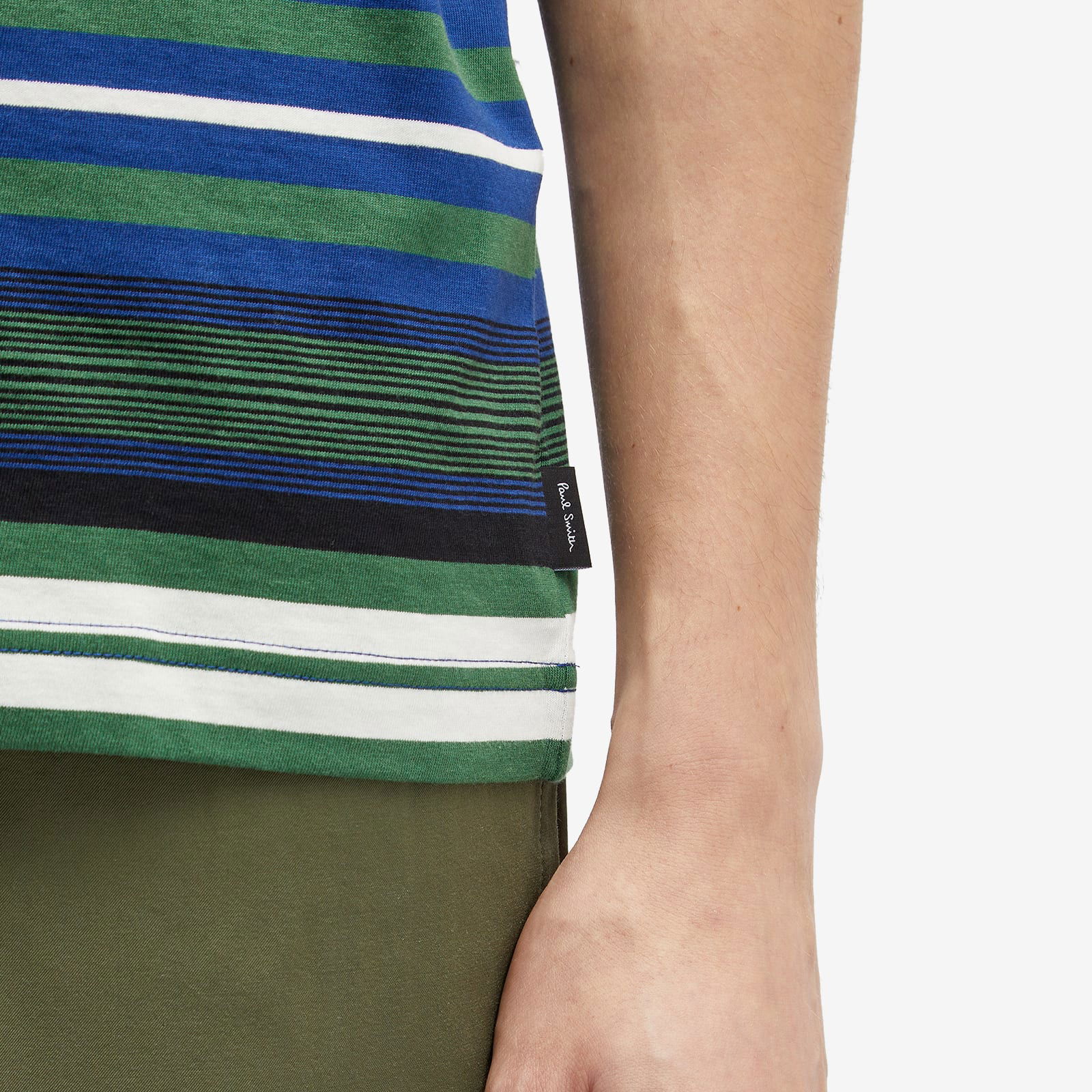 Paul Smith Multi Stripe T-Shirt, Size Large