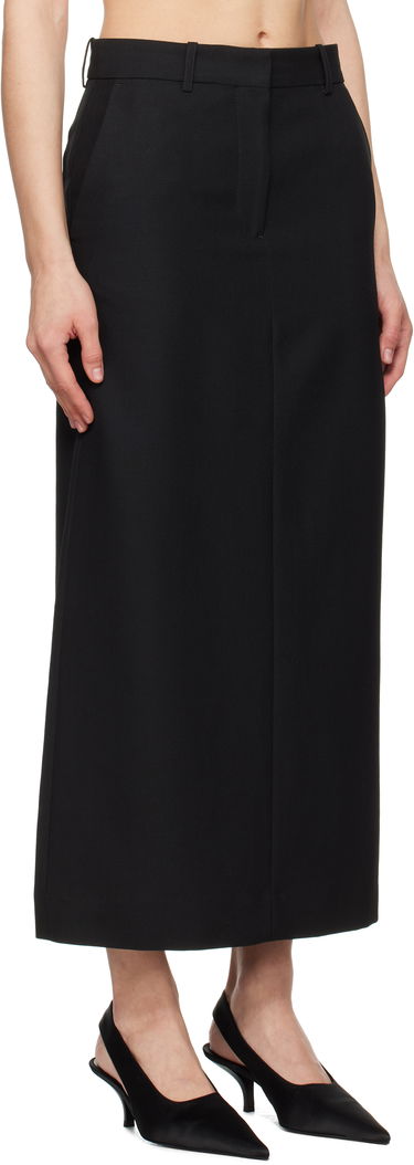 Sukňa TOTEME TOTEME Low-Waist Straight Maxi Skirt Čierna | 251-WRB4288-FB0026, 1