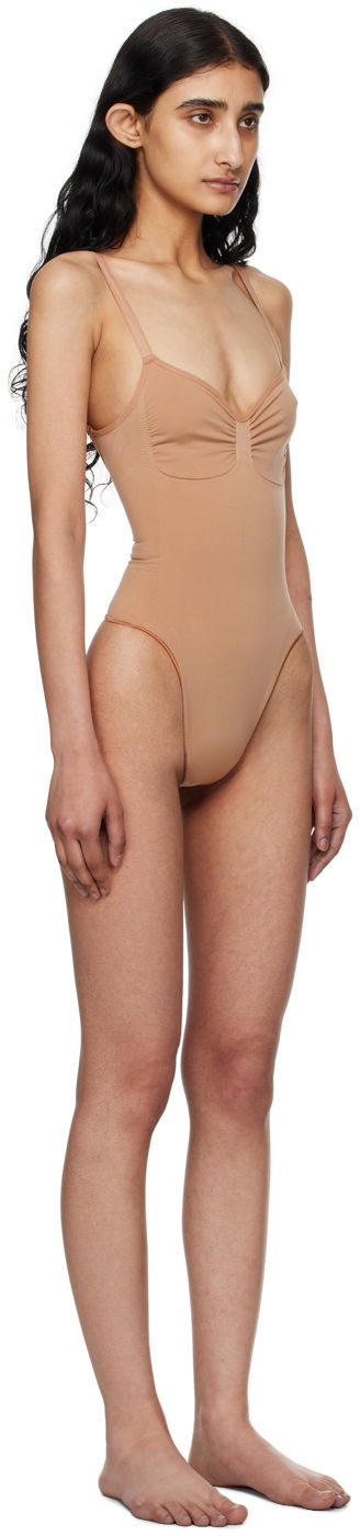 Seamless Sculpt Low Back Thong Bodysuit