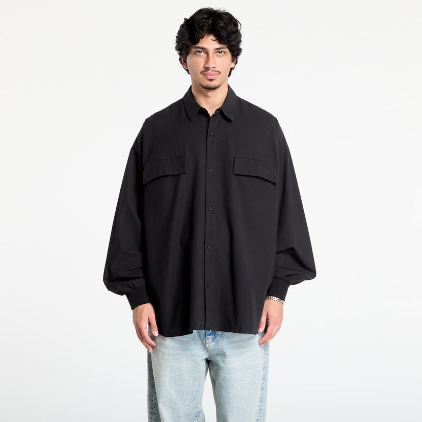 Košeľa Fear of God Fear of God Essentials Oxford Shirt Čierna | 186SP254420F-861