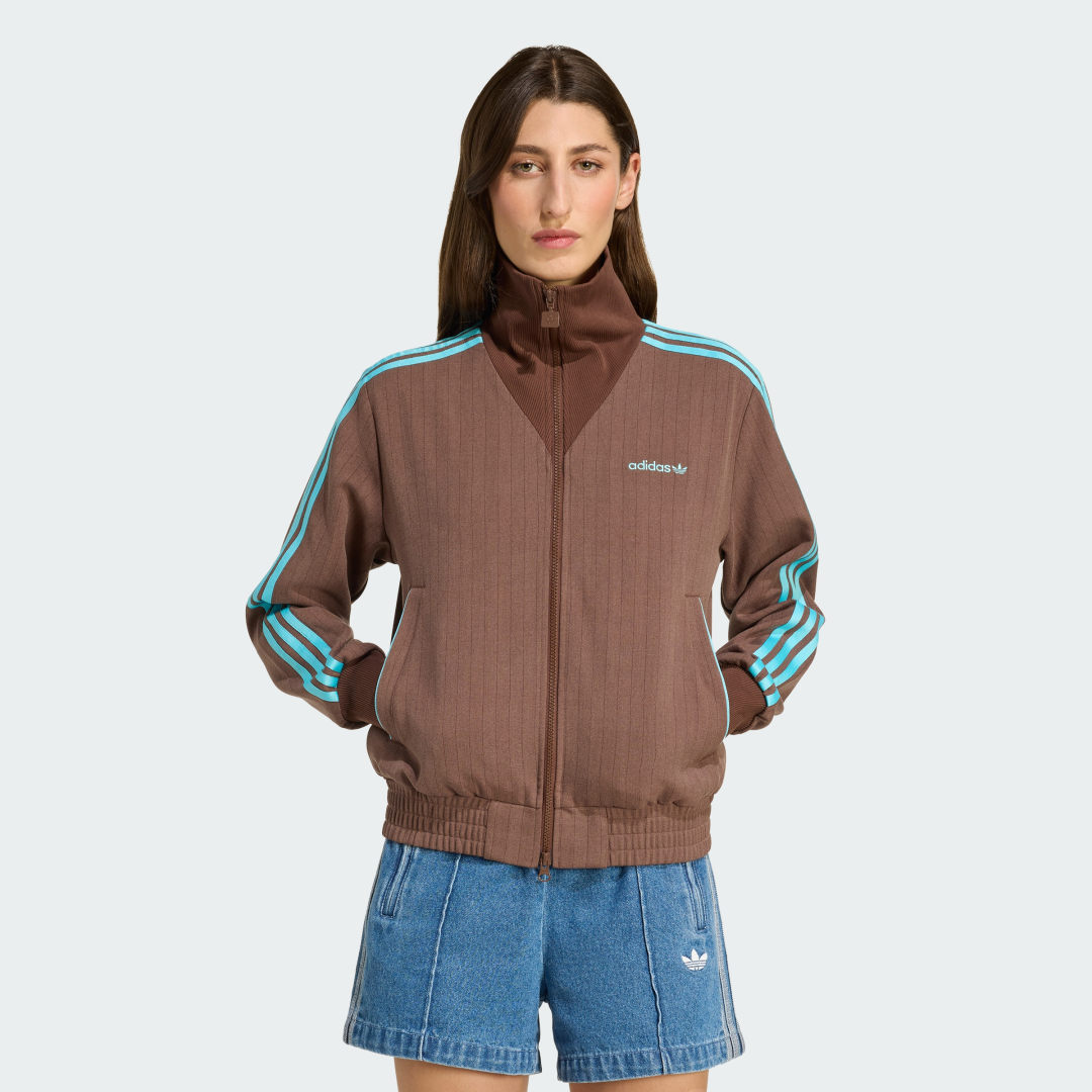 Bunda adidas Performance Tailored Track Jacket Hnedá | JX5311, 0