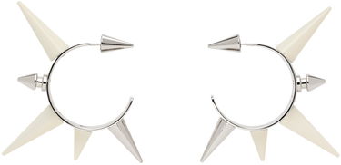 Náušnice Acne Studios Silver Spike Earrings Metalická | C50365-, 0