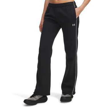 Tepláky Under Armour Under Armour Piped Wide Leg Fleece Pants Čierna | 6003711-003, 0