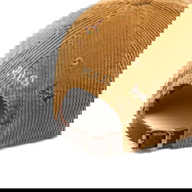 Šiltovka Polo by Ralph Lauren Corduroy Duck Cap Béžová | 710979195001-BRN, 4