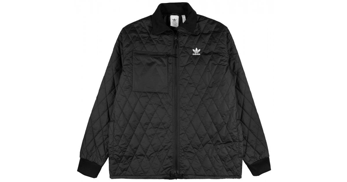 Bomber bunda adidas Originals Adicolor Classics Quilted Archive Čierna | h11430, 1