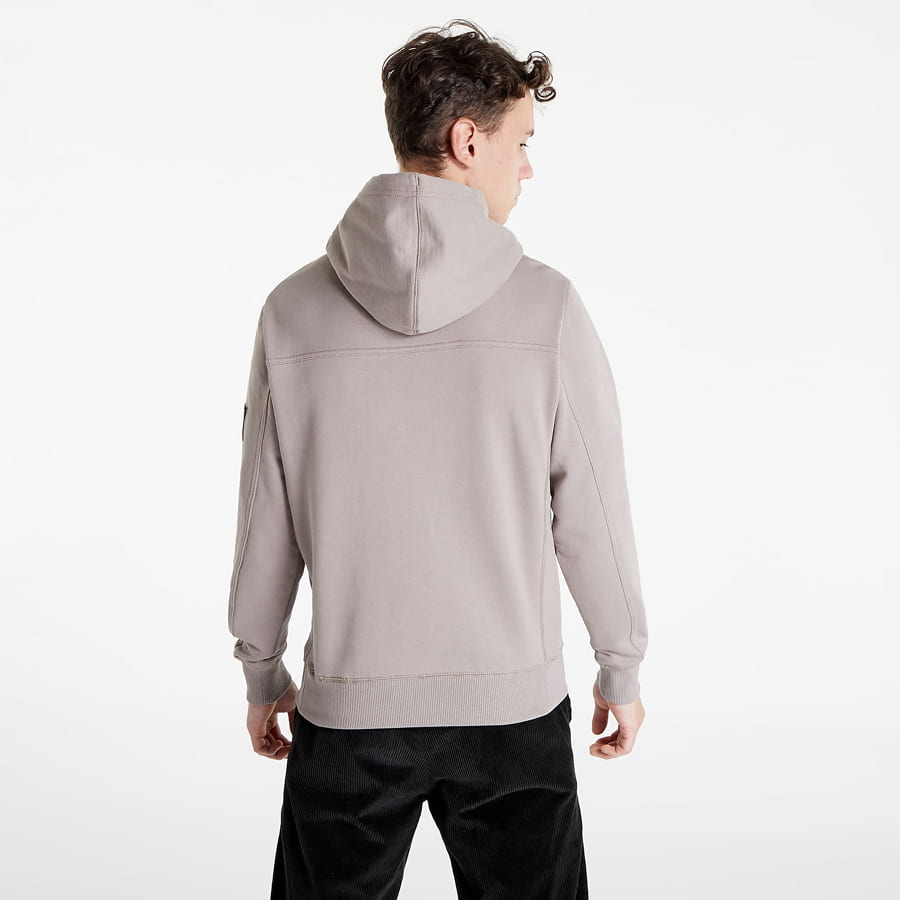 Mikina CALVIN KLEIN Mono Logo Sleeve Badge Šedá | J30J314036 A03, 1