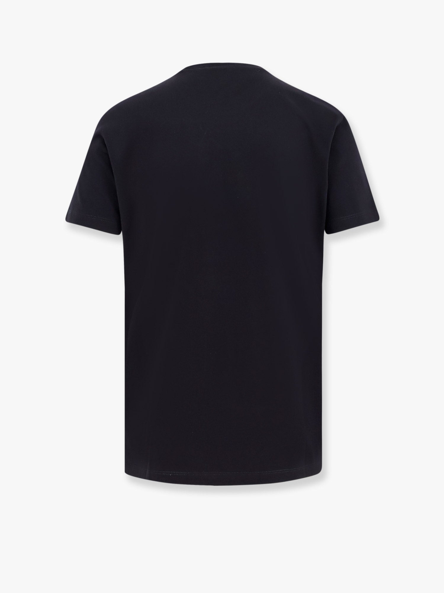 Navy Blue T-Shirt With Logo Print