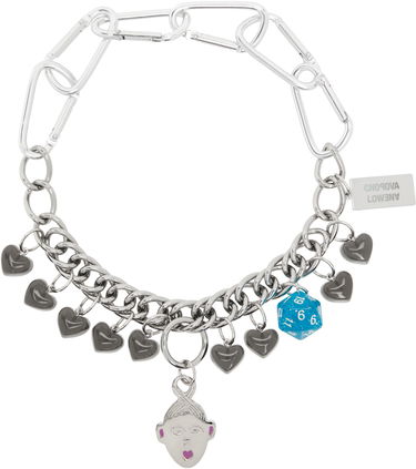 Náhrdelník Chopova Lowena Chopova Lowena Kiss BFF Charm Necklace Metalická | 6597, 0