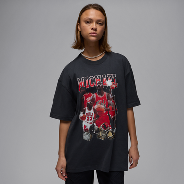 Tričko Jordan Jordan Graphic Short Sleeve T-Shirt Čierna | HJ0190-045, 0