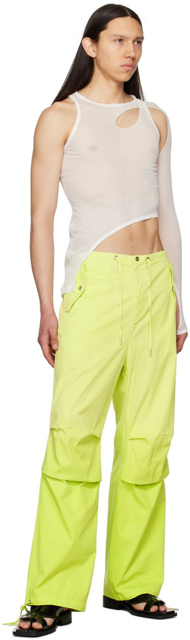 Cargo nohavice Dion Lee Sunfade Drawstring Trousers Zelené | C2126S23, 3