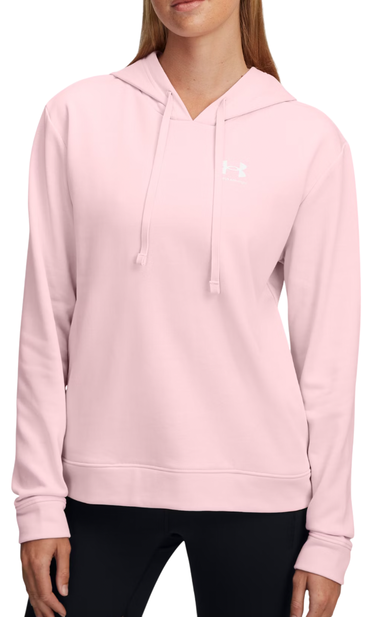 Mikina Under Armour Rival Terry Hoodie Ružová | 6005511-647, 0