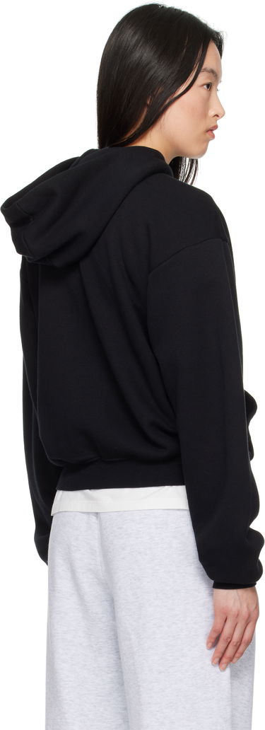 Mikina SKIMS SKIMS Fleece Classic Hoodie Čierna | PL-PLO-8365W, 2