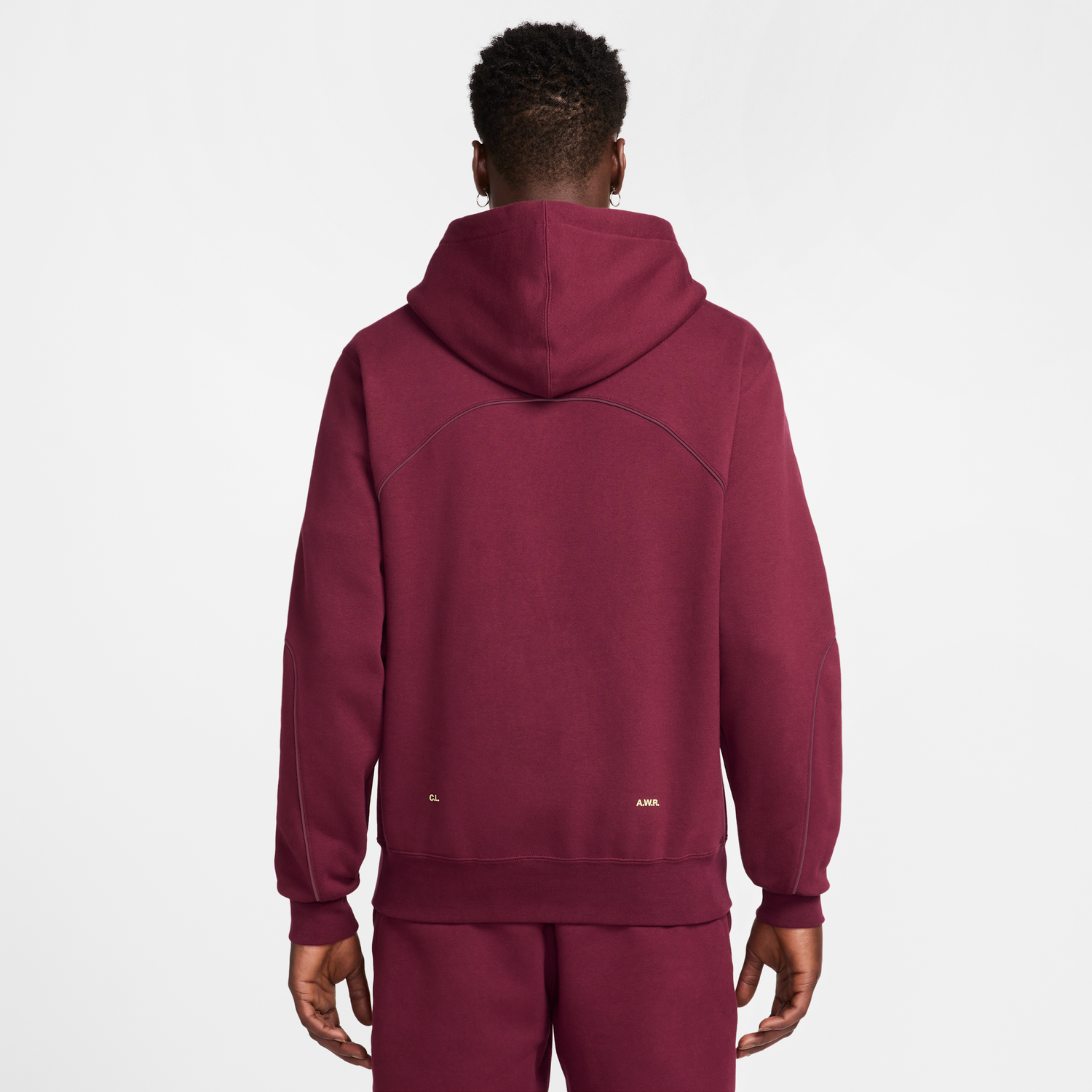 Mikina Nike NOCTA Fleece Hoodie Vínová | FN7659-638, 1