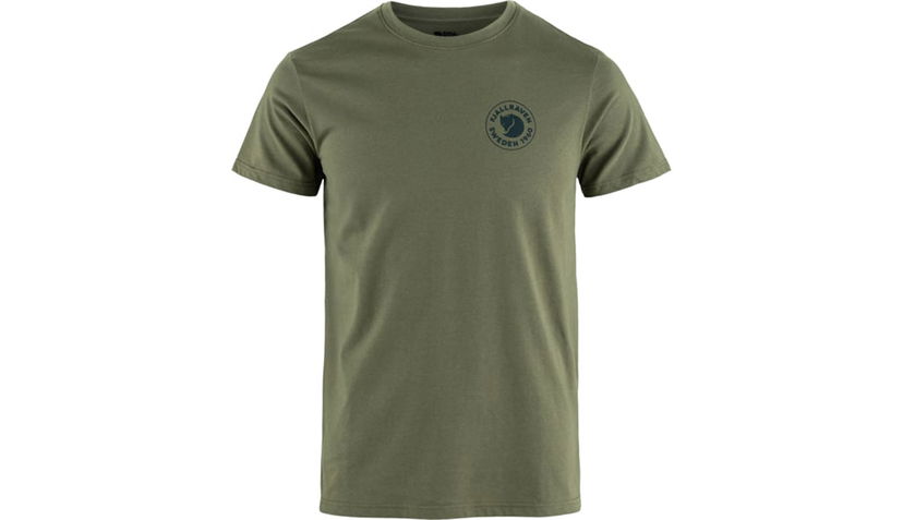 Tričko FJÄLLRÄVEN Logo T-Shirt Zelené | F87313-625