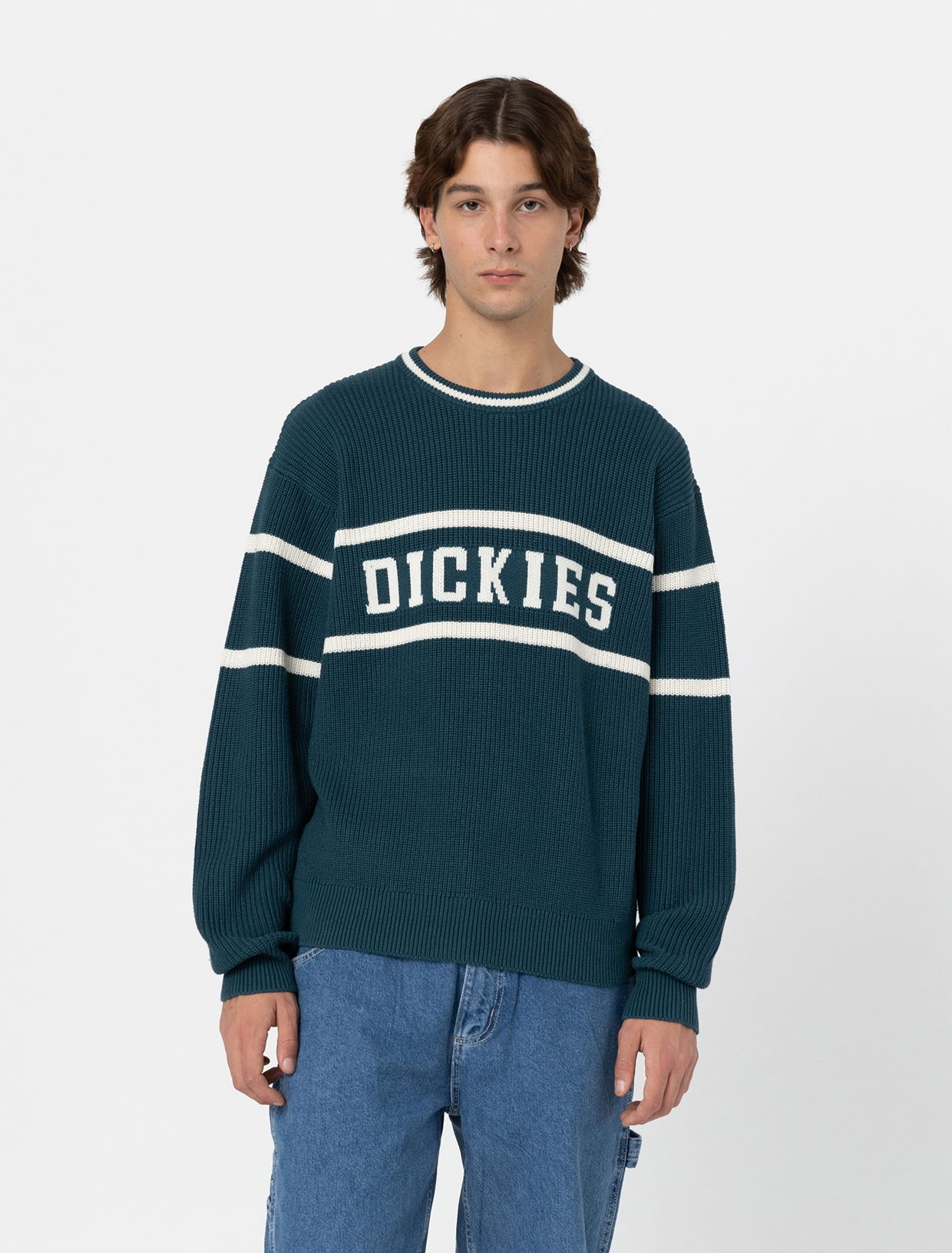 Sveter Dickies Melvern Jumper Zelené | 0A4YMC, 0