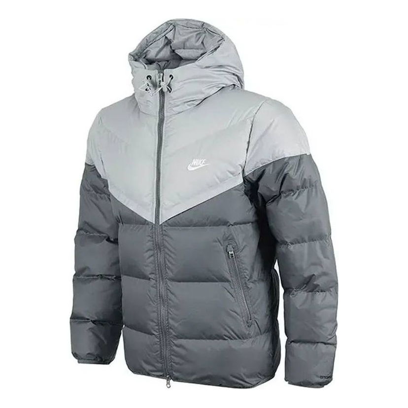 Prešívaná bunda Nike Windrunner Down Filled Puffer Jacket Šedá | FB8178-077
