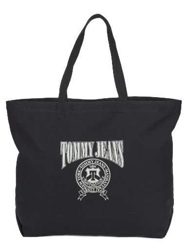 Tote bag Tommy Hilfiger bag Tommy Jeans TJW CANVAS Čierna | AW0AW14437-BDS