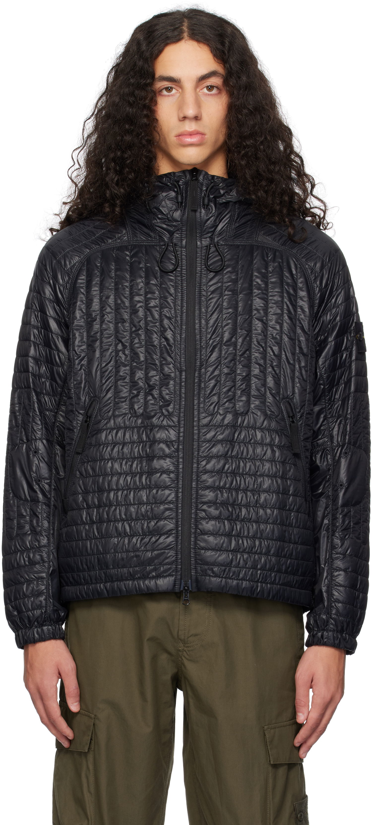 Prešívaná bunda Stone Island Stone Island Pertex Quantum PrimaLoft Insulated Jacket Čierna | 811543232, 0