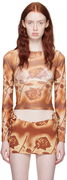 Miaou Floral Long Sleeve Top