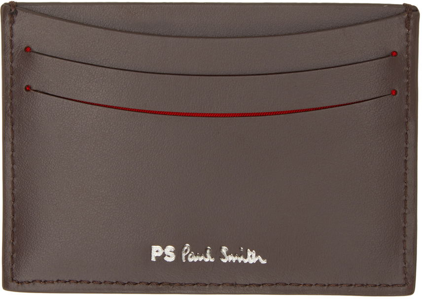 Peňaženka Paul Smith Paul Smith Zebra Card Holder Hnedá | M2A-7606-LZEBPS, 0